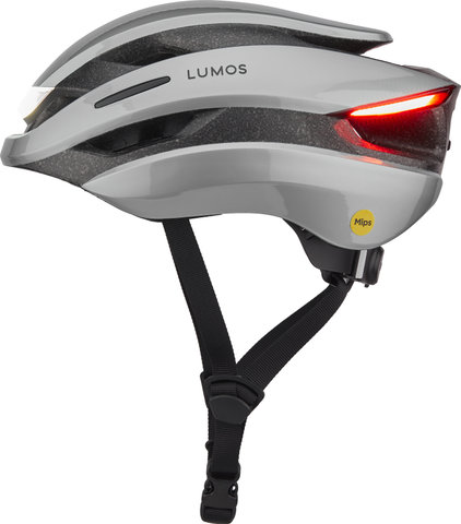 LUMOS Casco Ultra+ MIPS LED - ash grey/54 - 61 cm