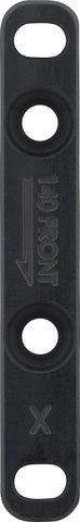 Hope Scheibenbremsadapter für 160 mm Scheibe - black/VR FM 160/180 auf FM 160