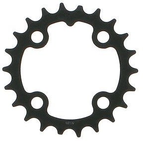 Truvativ MTB 4-Arm, Steel, 64 mm BCD Chainring for X0 / X9 / X7 / X5 - black/22 tooth