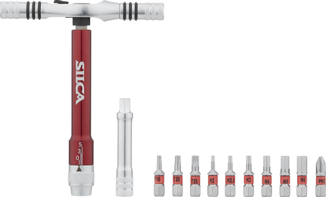 SILCA T-Ratchet + Ti-Torque Kit Ratschenset + Drehmomentschlüssel - universal/2-8 Nm