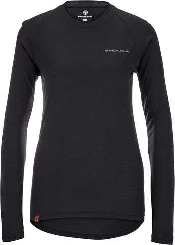 Endura Maillot de Corps pour Dames BaaBaa Blend L/S Baselayer - black/M