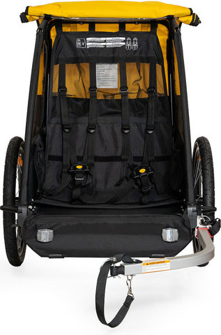 Burley Remolque para niños Bee Double - amarillo-negro | 20"