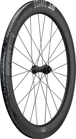 DT Swiss Juego de ruedas HEC 1400 SPLINE 62 Carbon Disc Center Lock Hybrid 28" - schwarz | 142 mm | 100 mm | 28" | SRAM XDR | 100 mm | 100 mm | 142 mm