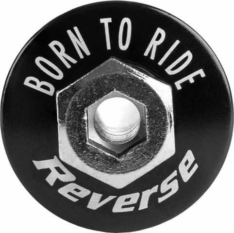 REVERSE Components Barspin Top Cap 1 1/8'' - black