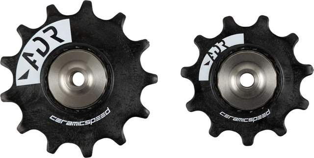 CeramicSpeed Sistema de Roldanas OSPW ALPHA para Shimano RX825/RX820 - negro | 14 dientes (rueda guía), 20 dientes (rueda tensora)