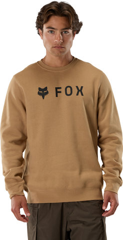 Fox Head Absolute Fleece Crew Sweatshirt - brown sugar | S