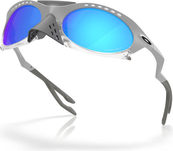 Oakley Plantaris Brille - x silver | prizm sapphire