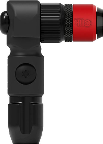 Lezyne Cabeza de bomba Lezyne ABS Pro válvula CLIK incl. válvulas - negro