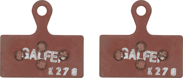 GALFER Disc Advanced Brake Pads for Shimano - semi-metallic - steel/SH-008