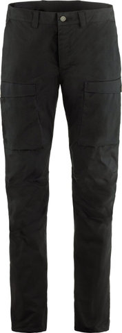 Fjällräven Pantalon de trail hybride Abisko - black | XS
