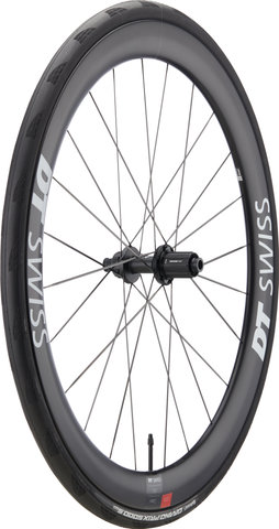 DT Swiss WTS ARC 1100 DICUT 50 TEAM Carbon Disc Center Lock 28" Wheelset - black/100 mm/Non Boost/Shimano Road/142 mm/28"/Non Boost