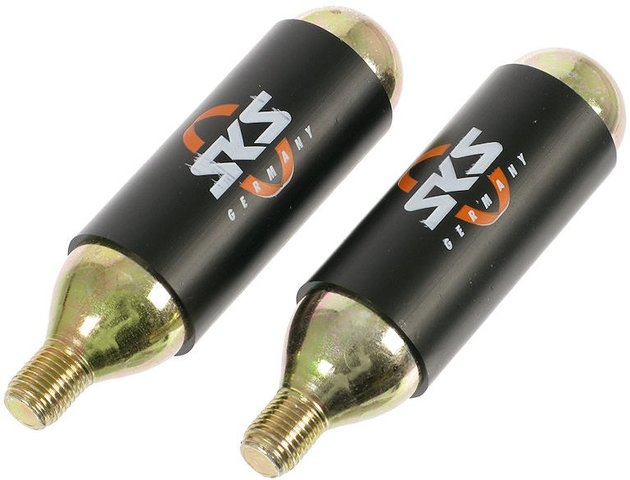 SKS Cartuchos CO2 de repuesto con rosca 16 g - 2 piezas - universal/universal