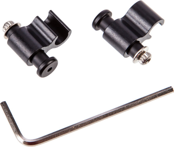 Jagwire Bremszug-/Leitungsbefestigung Aluminium - black