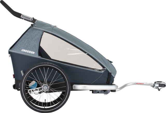 Croozer Remolque para niños Kid Vaaya 1 - graphite blue/20"