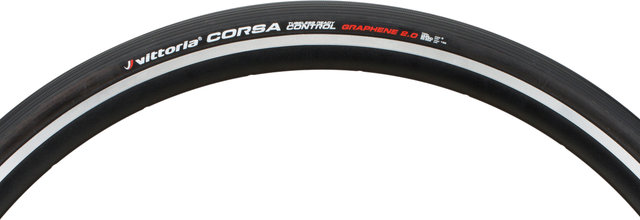 Vittoria Corsa Control TLR G2.0 28" Faltreifen - schwarz/28 "/25 mm/25-622