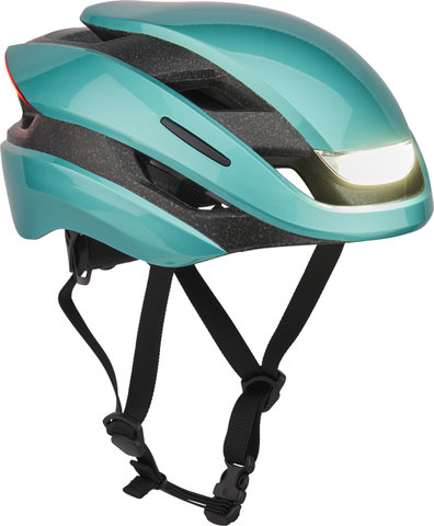 LUMOS Casco Ultra+ MIPS LED - aquamarine/54 - 61 cm