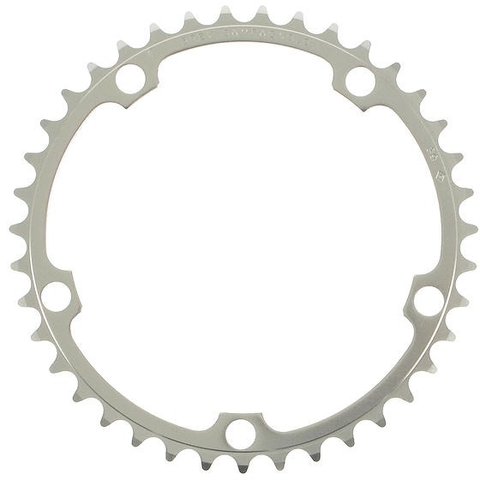 Campagnolo Record, 10-speed, 5-Arm, Inner, 135 mm BCD Chainring - 1996-2008 - silver/39 tooth