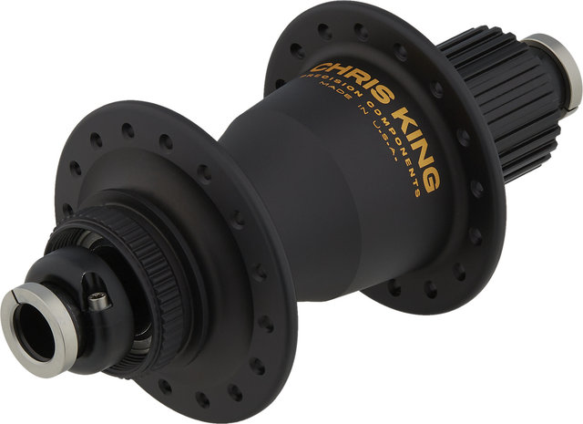 Chris King Boost Center Lock Disc Rear Hub - two tone-black-gold/12 x 148 mm / 32 hole / Shimano Micro Spline