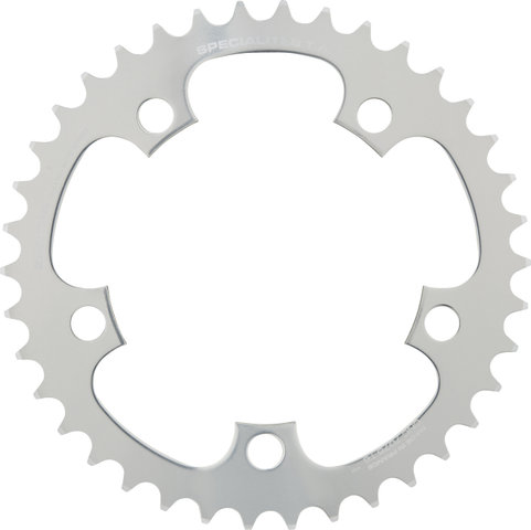 TA Kettenblatt Zephyr, 5-Arm, innen, 110 mm Lochkreis - silber/38 Zähne