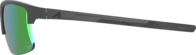 Alpina Eagle Q-Lite Sportbrille - midnight grey matt | mirror green