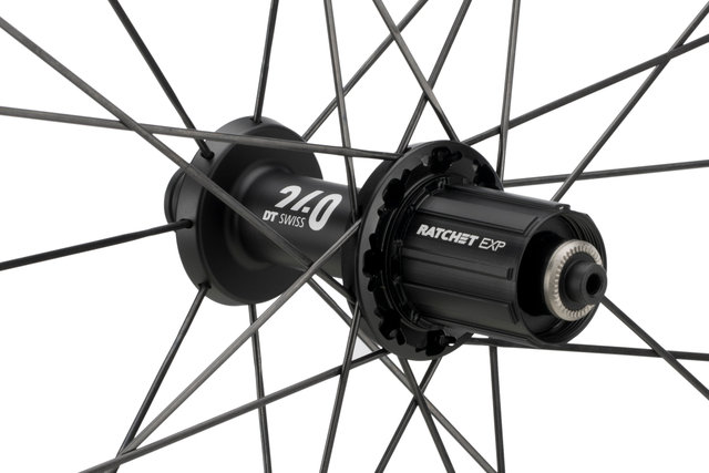 DT Swiss ARC 1400 DICUT 48 Carbon Felgenbremse 28" Laufradsatz - schwarz/130 mm/100 mm/28"/Shimano Road/100 mm/Shimano Road/100 mm/130 mm