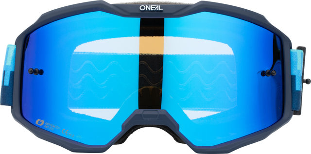 O'NEAL B-10 Striped Goggle - blue-blue | radium blue
