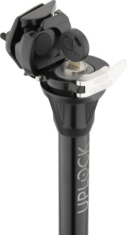 UPLOCK Seatpost with Folding Lock - black/27,2 mm/450 mm/10 mm