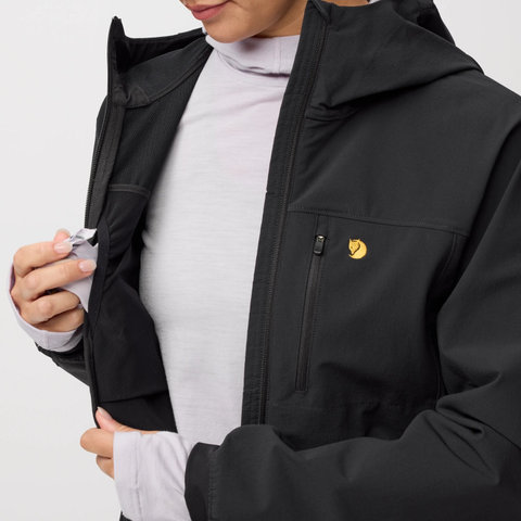 Fjällräven Women's Bergtagen Stretch Outdoor Jacket - black | L