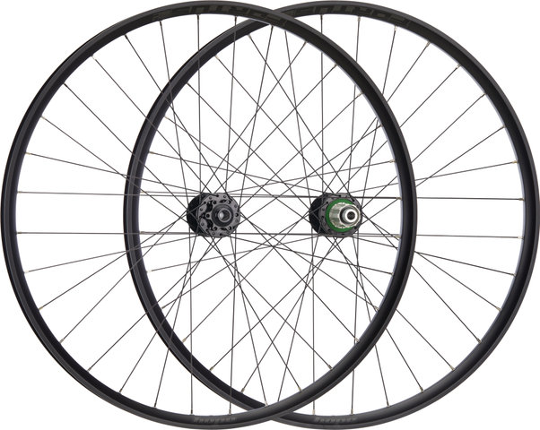Hope Pro 4 + Fortus 30 SC Disc 27,5" Boost Laufradsatz mit Stahl-Freilauf - black | Shimano MTB | Boost | 148 mm | 110 mm | Boost | 27,5" (650B) | 110 mm | Shimano MTB | 110 mm | 148 mm