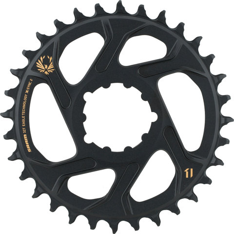 SRAM X-Sync 2 Direct Mount 3 mm Chainring for X01/XX1/GX Eagle Boost - gold/32 