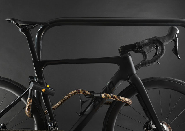 tex-lock Eyelet chain lock + D-lock shackle lock - wild hemp