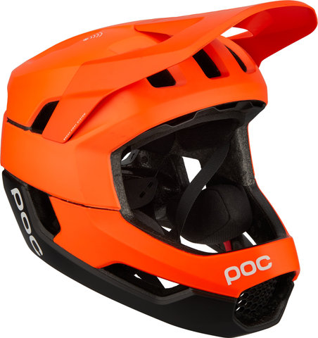 POC Otocon Race MIPS Helmet - fluorescent orange AVIP-uranium black matt/51 - 54 cm