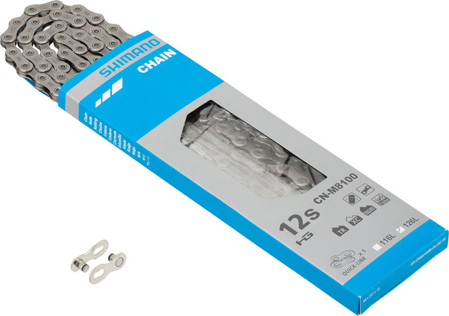 Shimano Kit d'Usure XT Cassette CS-M8100-12 + Chaîne CN-M8100 12 vitesses - argenté/126/10-51