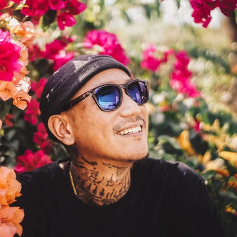 CHPO Bodhi Brille - black | blue mirror