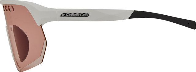 ASSOS Donzi Photochromic Sportbrille - white/fotodynamic