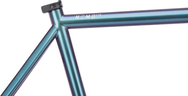 Cinelli Nemo TIG Road Disc II Frame Kit - green-pink/1 1/8" - 1,5" tapered/M/45 mm