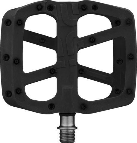 e*thirteen Base Flat Platform Pedals - black