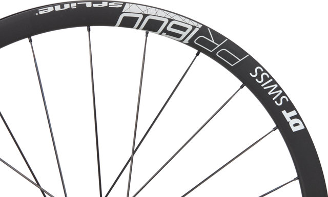 DT Swiss Juego de ruedas PR 1600 SPLINE 32 Disc Center Lock 28" - schwarz | SRAM XDR | 142 mm | 100 mm | 28" | 100 mm | SRAM XDR | 100 mm | 142 mm | Non Boost | Non Boost
