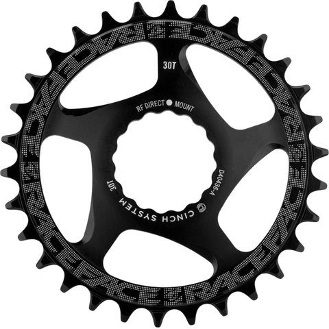 Race Face Narrow Wide Kettenblatt Cinch Direct Mount, 10-/11-/12-fach - black/28 Zähne Race Face Narrow Wide Kettenblatt Cinch Direct Mount, 10-/11-/12-fach - black/28 Zähne