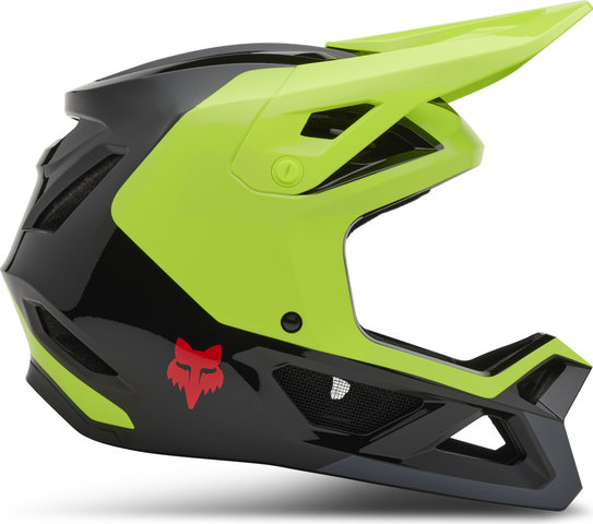 Fox Head Casco integral Rampage MIPS Fullface - barge-fluorescent yellow/57 - 58 cm