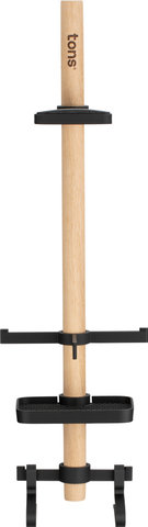 Tons Soporte de pared Rack D Tons - natural oak