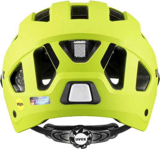 uvex Stride Visor MIPS Helmet - lime matt/53 - 56 cm