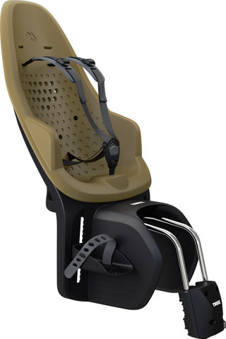 Thule Asiento de bici para niños de montaje en tubo de asiento Yepp 2 Maxi - nutria green