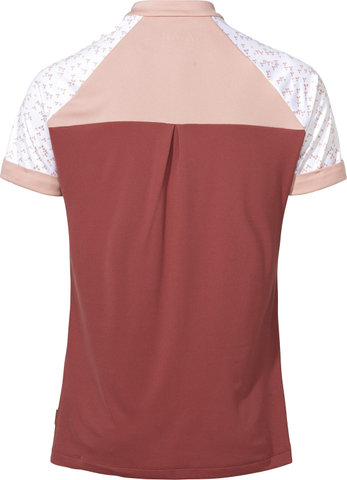 VAUDE Shirt Womens Ledro Print - brick/36/XS