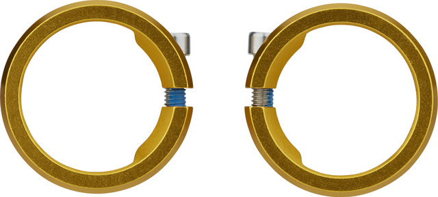 Peaty's Bagues de serrage Monarch Grips - gold