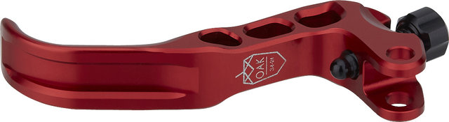 OAK Components SH Brake Lever Set for Shimano - red