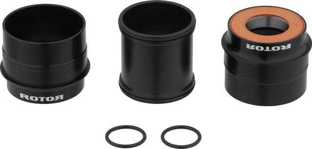 Rotor Eje de pedalier de acero Pressfit PF30 4624 Road 46 x 68 mm - negro | Press Fit PF30