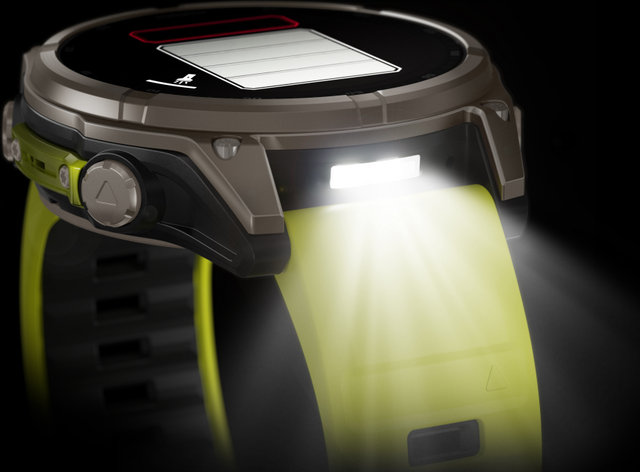 Garmin fenix 8 Solar Sapphire Titan GPS 47 mm Multisport-Smartwatch - graphit-titanium