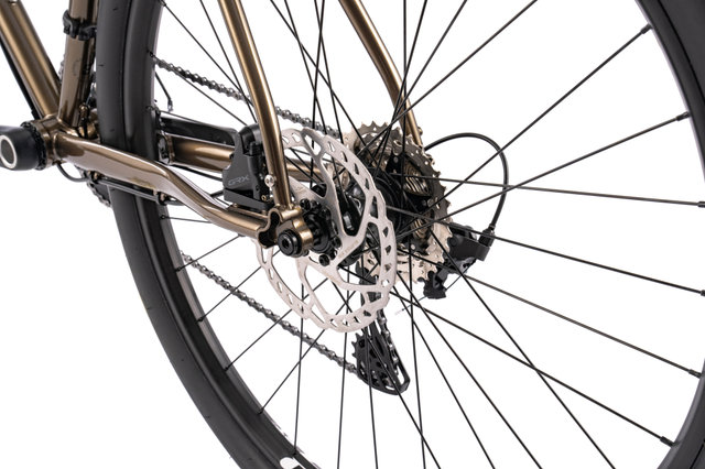 Bombtrack Audax bicicleta de gravel 27,5" - metallic dark brown/M/170,0 mm/27,5" (650B)/53 