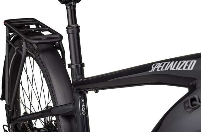 Specialized Turbo Vado 4.0 27,5" E-Trekking-Bike - gloss castblack-satin silver reflective/170,0 mm/44 mm/27,5" (650B)/S